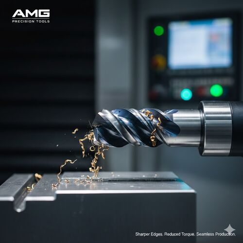 Latest company news about Struggling with Stainless Steel Machining? AMG’s Sharper Cutting Edges Reduce Torque and Heat for Seamless CNC Productio