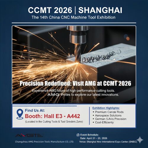 Latest company news about Changzhou AMG Precision Tool Manufacture Co., Ltd. to Exhibit at CCMT 2026 in Shanghai