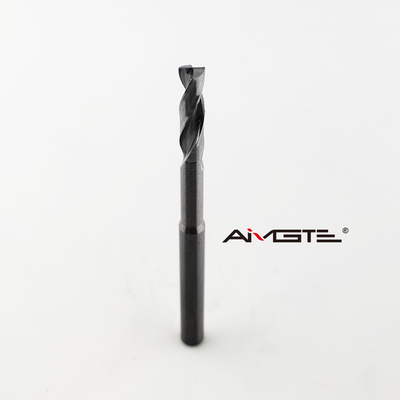 Good price High Flatness 2 Flutes Carbide Drill Bit For Aluminum Copper Blind Hole Drilling online
