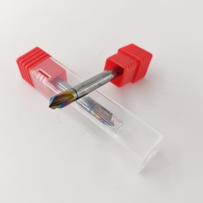 Good price Color Coated Chamfer Cutter Tool CNC 90 Degree Chamfer End Mill High Speed online