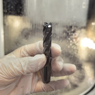Good price Smooth Finish Solid HM Flat Bottom Drill Bit Anti Vibration For Aluminium Copper Brass online