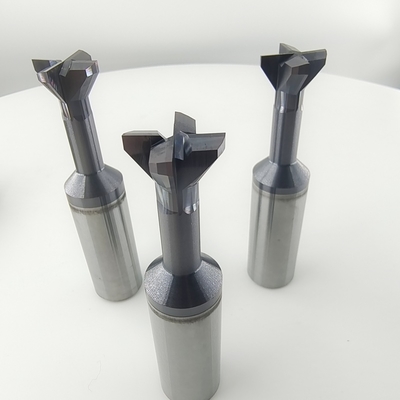 Good price High Precision GU25UF Carbide Dovetail Cutter PVD Coating For Plastic Moulds online