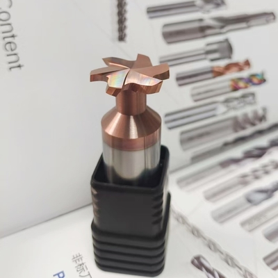 quality High Precision Carbide T Slot Milling Cutter 6 Flutes End Mill For Assembly Platforms factory
