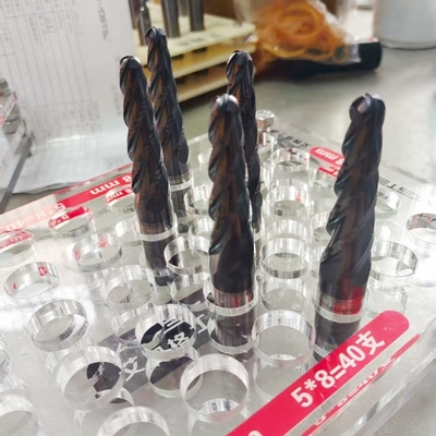 Good price Customized HF25 Carbide Taper End Mill Cutter 4 Degree For Deep Cavity Slope Cutting online