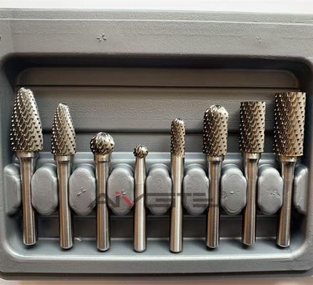 Harga yang bagus Tungsten Carbide Rotary Burr Set untuk Penggilingan, Ukiran, dan Deburring Logam on line