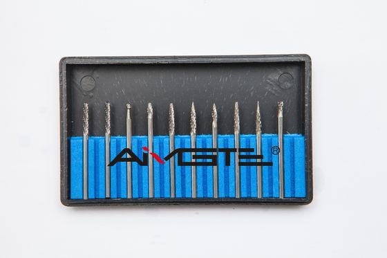 Dobra cena. Obrotowe pilniki z węglika spiekanego do wykańczania form i precyzyjnej obróbki metali w Internecie