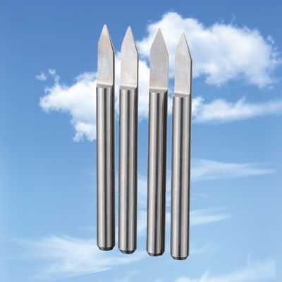 品質 Professional Tungsten Carbide Engraving Tool Flat Bottom Sharpen Bit for Soft Metal , PVC,MDF and Solid Wood 工場