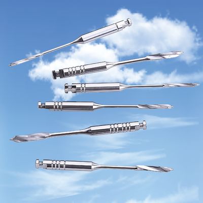 قیمت خوب فایل های اندودنتیک دندانپزشکی فولاد ضد زنگ Peeso Reamers/Glidden Gates Spiral Root Canal Drill 28/32MM #1-#6 آنلاین