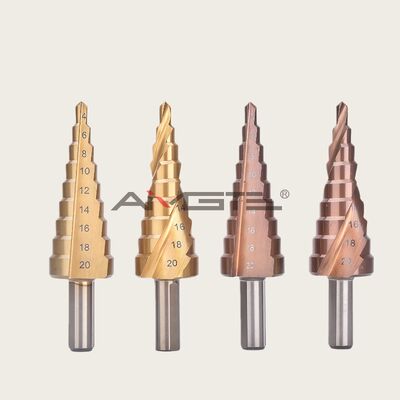 Dobra cena. HSS Titanium Step Drill Bits 4-12/20/32 Stożkowe cięcie stali Narzędzia do obróbki drewna do wiercenia drewna metalu z ceną fabryczną w Internecie