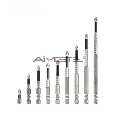 Harga yang bagus 9PCS 25 50 65 70 75 90 100 120 150mm K5 Anti Selip Bit Set Mata Bor Obeng Magnetik Tinggi on line